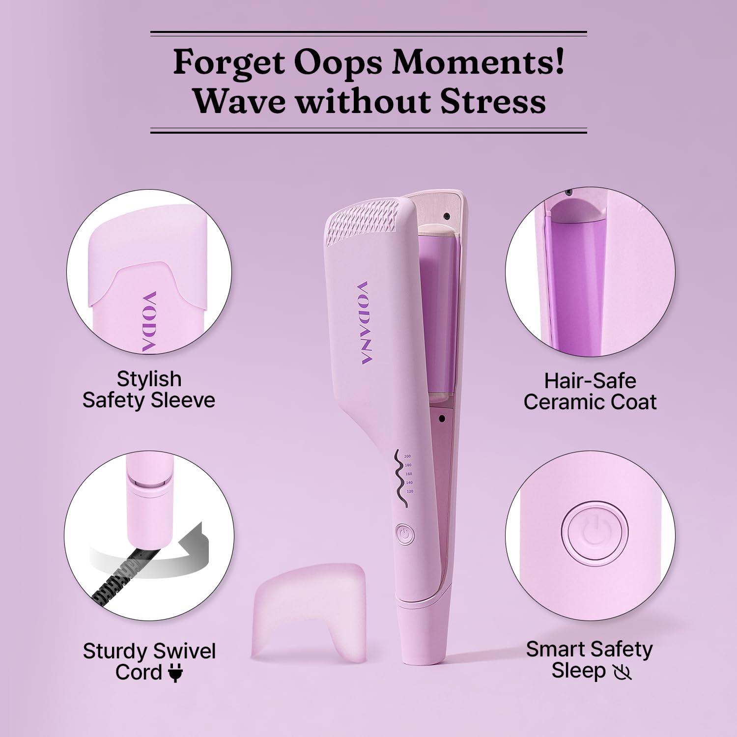 VODANA Professional Triple Flow Hair Waver - 1.25