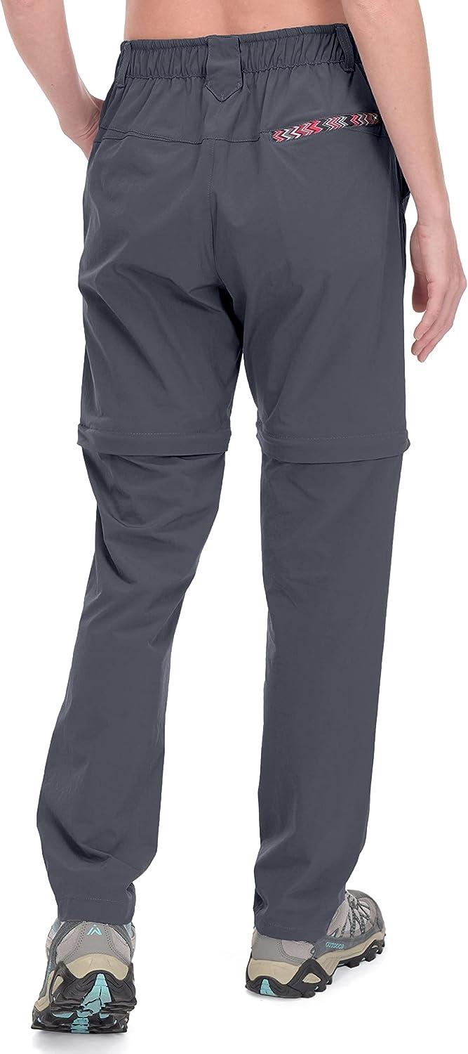 Little Donkey Andy Women's Stretch Convertible Pants, Zip-Off Quick-Dry  Hiking Pants