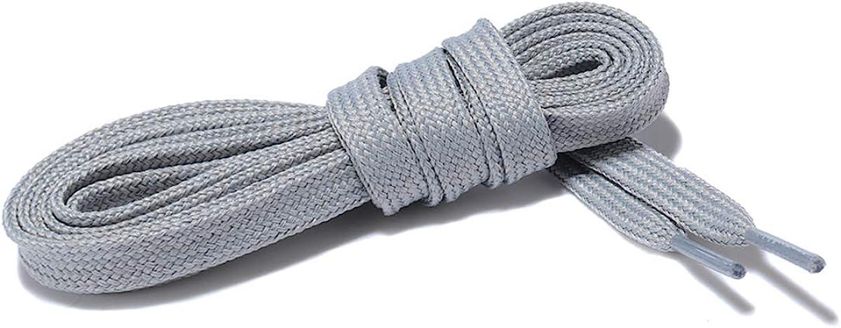 Flat Laces, Wide Lace, For Sports Running Sneakers Shoes Boot Rope
