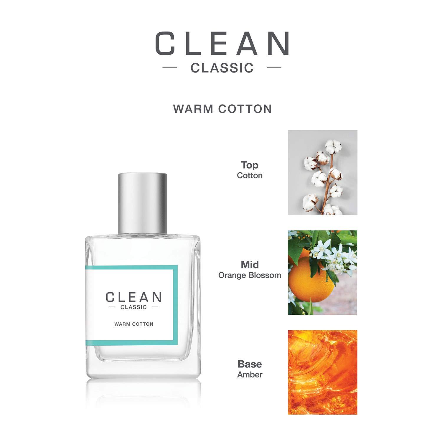 CLASSIC Eau de Parfum Light, Casual Perfume Layerable, Spray Fragrance Vegan, Phthalate-Free, & Paraben-Free Fl Oz of 1) Warm Cotton