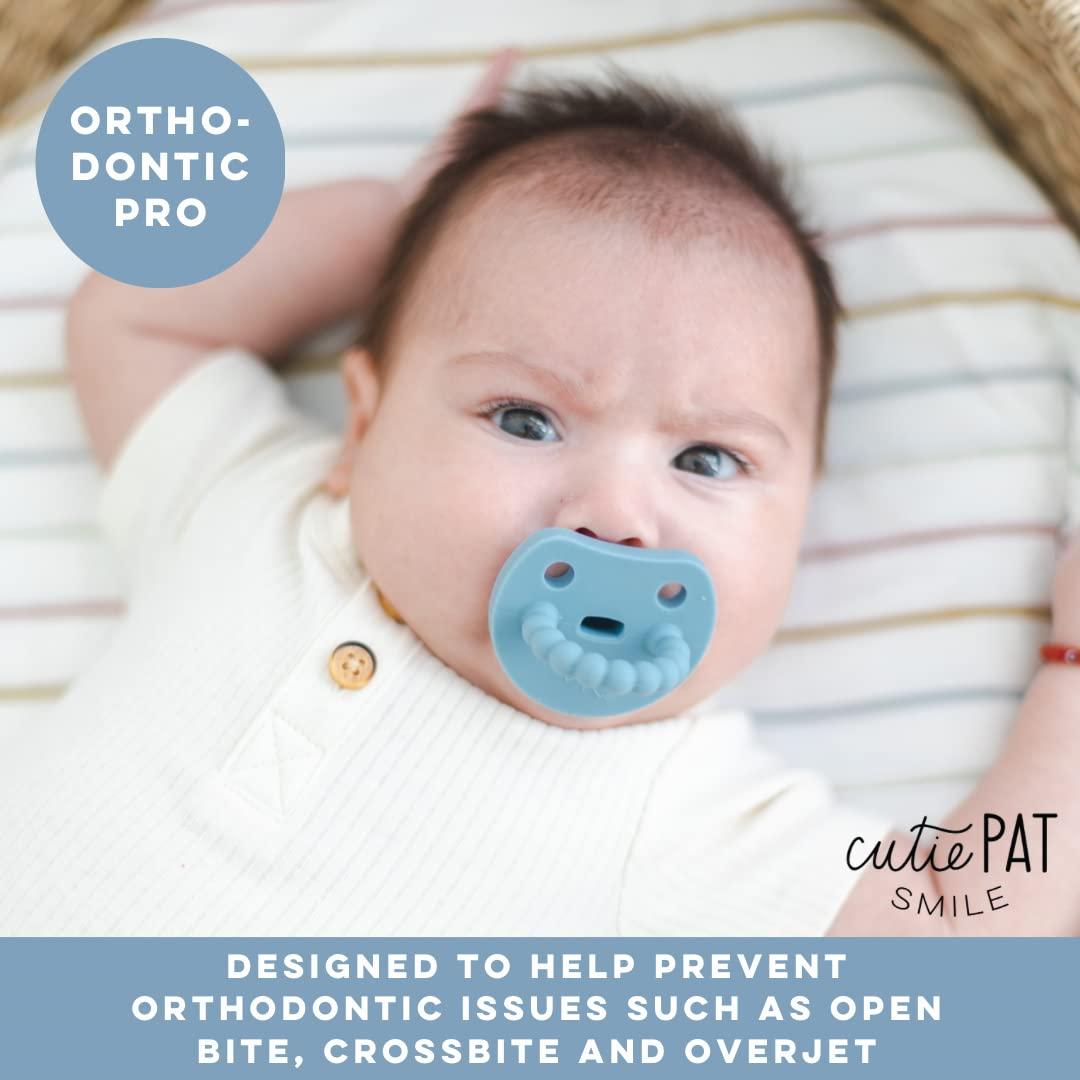 Ryan & Rose Cutie PAT Smile Orthodontic Pro Pacifier and Teether (Oxford)