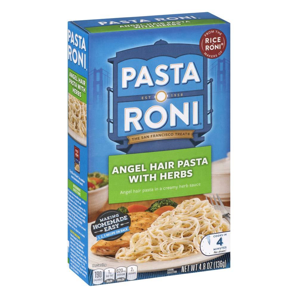 Pasta Roni Angel Hair Pasta with Herbs - Pack of 3, 6.5 oz Boxes | Buy ...