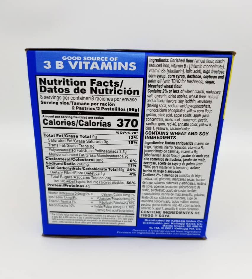 PopTarts Toaster Pastries 16ct Value Pack Bundle (1) Boston Creme