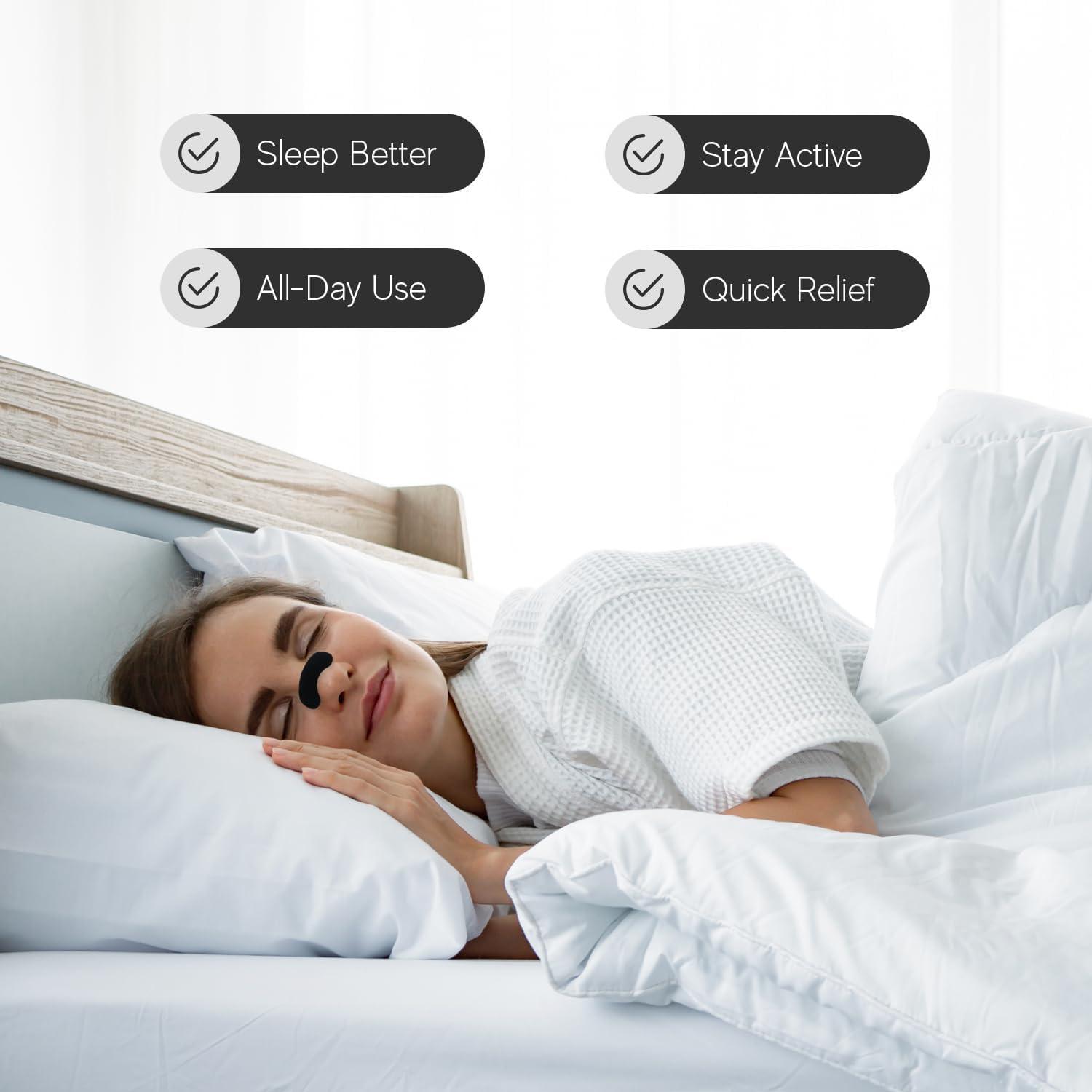 Longevity Breathe Tape - 30 Nasal Strips | Anti-Snoring Device