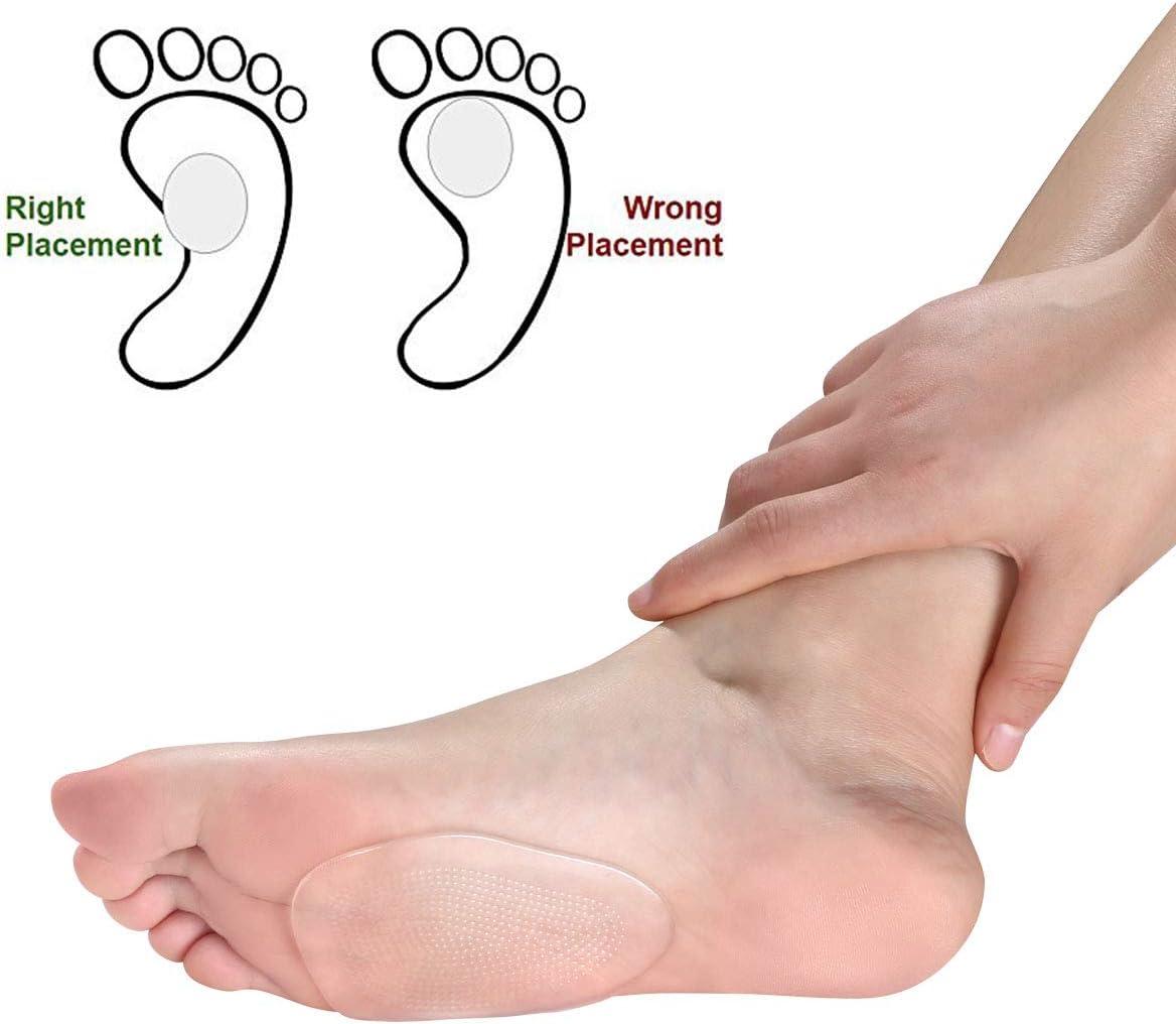 URAQT High Heels Pads 3 Pairs Metatarsal & Ball of Foot Cushion for