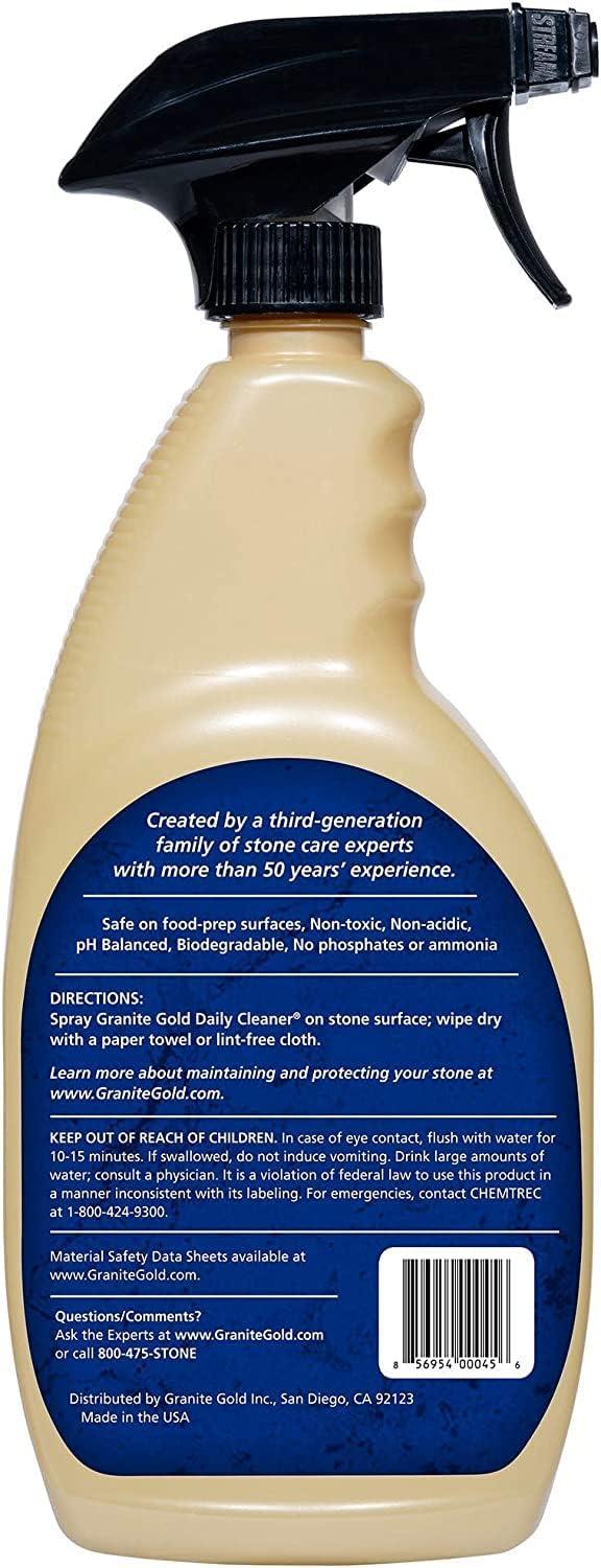Granite Gold Daily Cleaner Spray StreakFree Cleaning for Granite