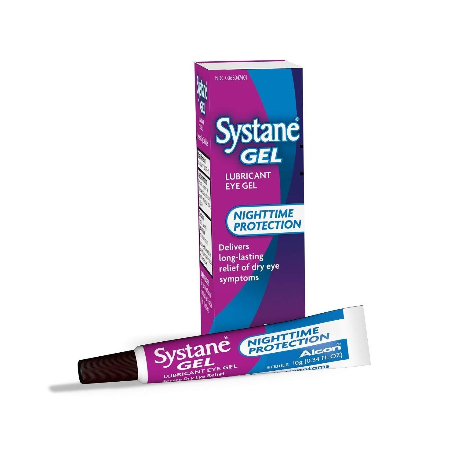 Systane Gel Nighttime Protection Lubricant Eye Gel 10 g (2 pack)