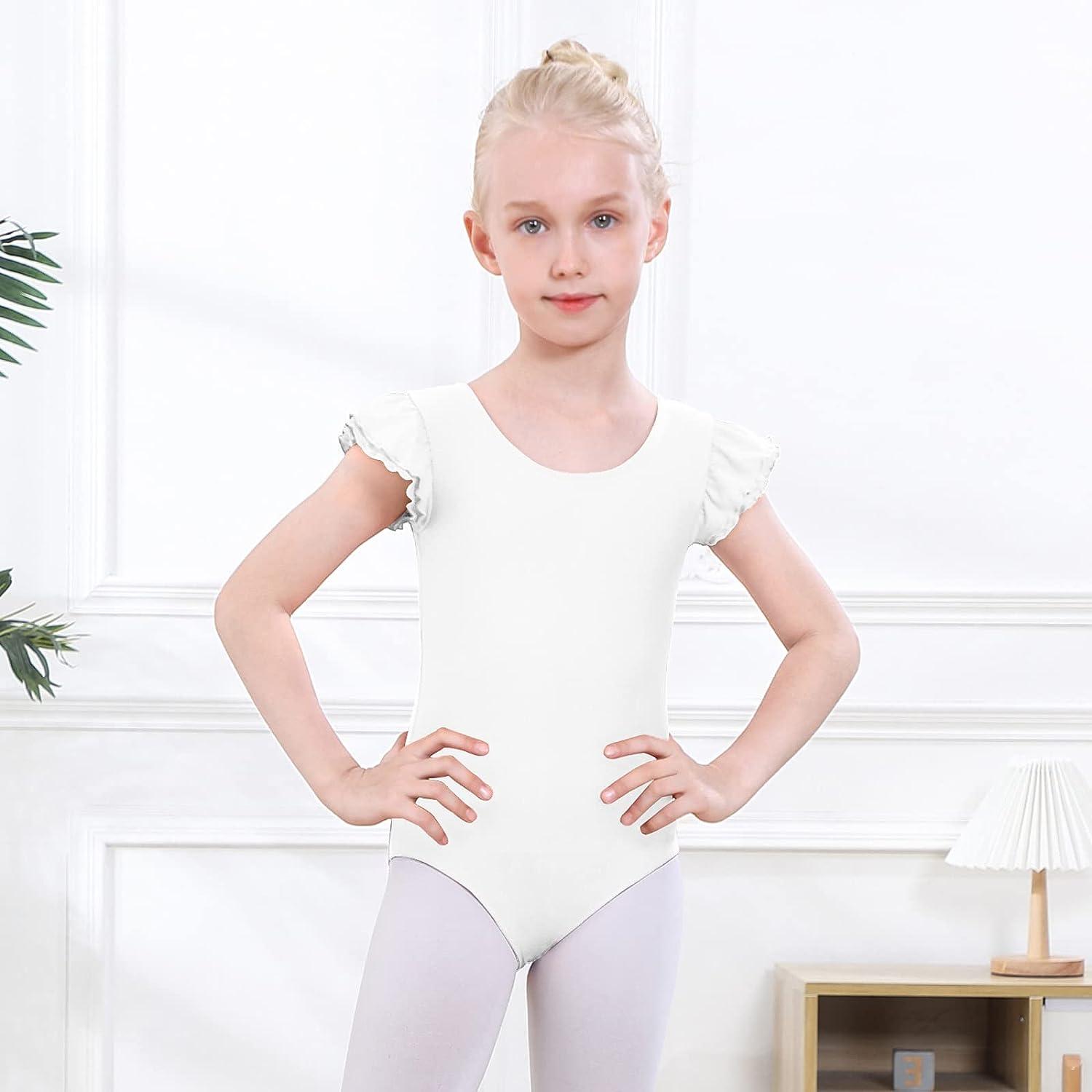 MOLLDAN Girls Ballet Leotards With Criss Cross Back - View #8
