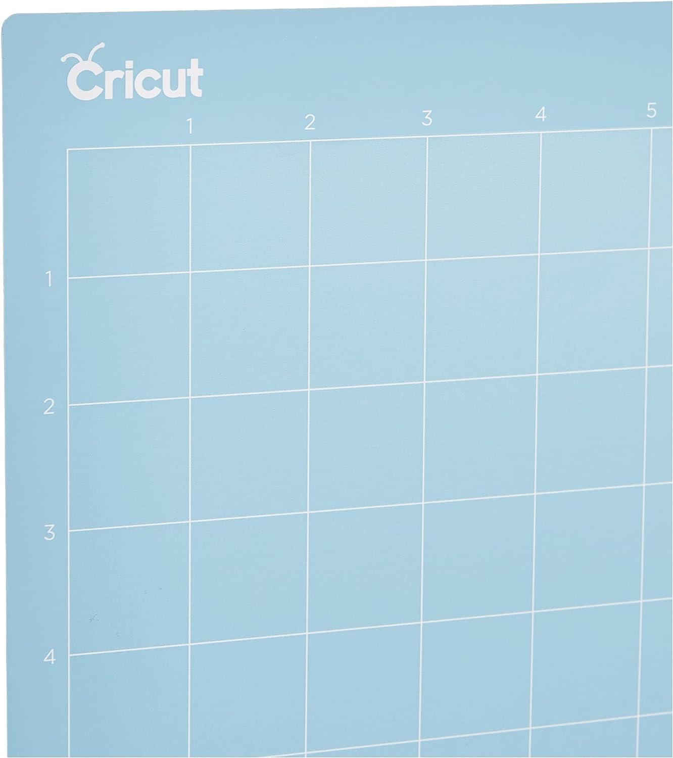 Cricut LightGrip Cutting Mats 12in x 24in, Reusable Cutting Mats for Crafts  with Protective Film, Use with Printer Paper, Vellum, Light Cardstock &  More for Cricut Explore & Maker (1 Count)