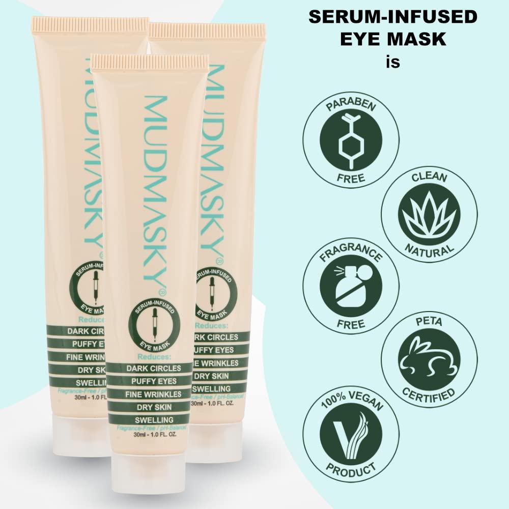 Mudmasky SerumInfused Eye Mask 30ml / 1.0FL. OZ.
