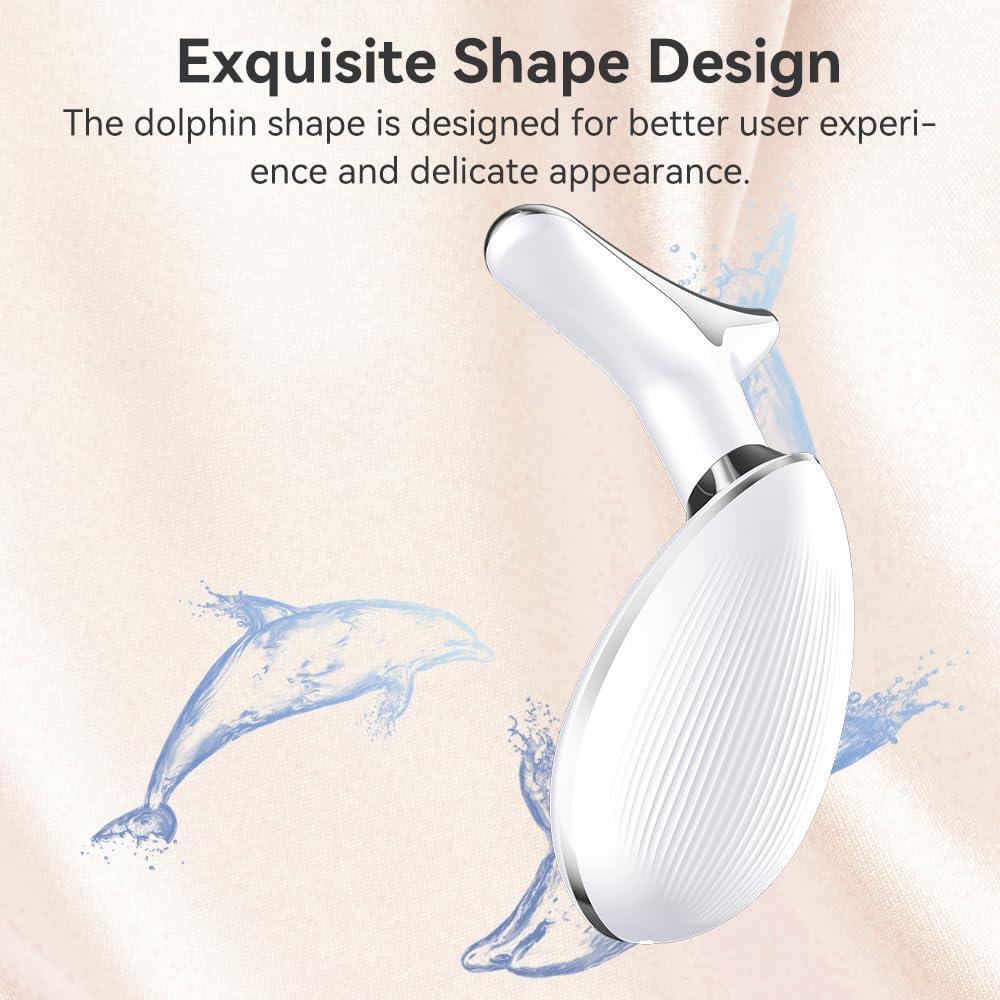 Facial and Neck Massager Multifunctional Face Massager Face Sculpting Tool  with Vibration Thermal Function for Skin Care and Double Chin (White) | Buy  Now with Express International Delivery | GoSupps.com