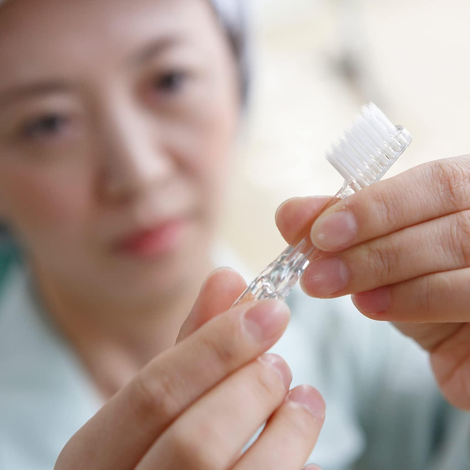 SOLADEY Ionic Toothbrush Replacement Heads (4 Pack) (2) Soft