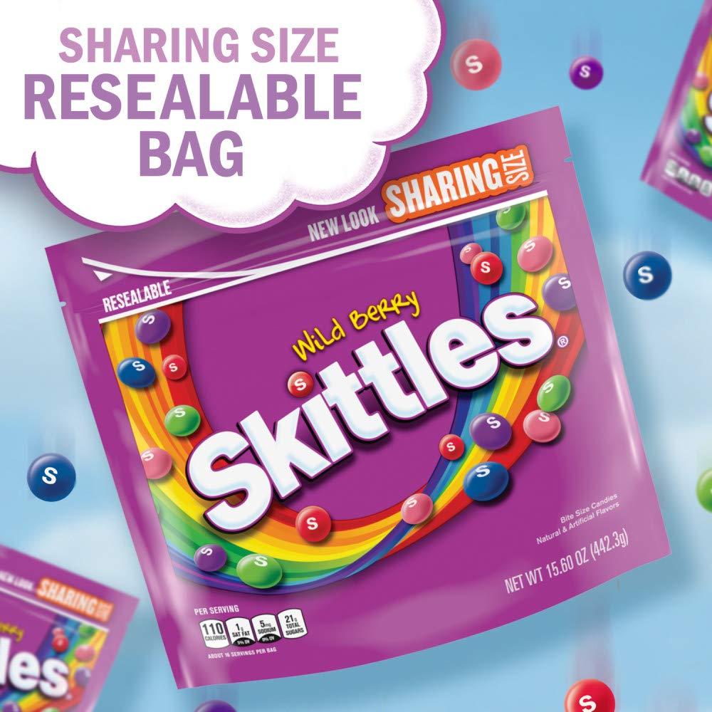 Skittles Original Gummy Candy, Full Size - 2.17 oz Bag - Walmart.com