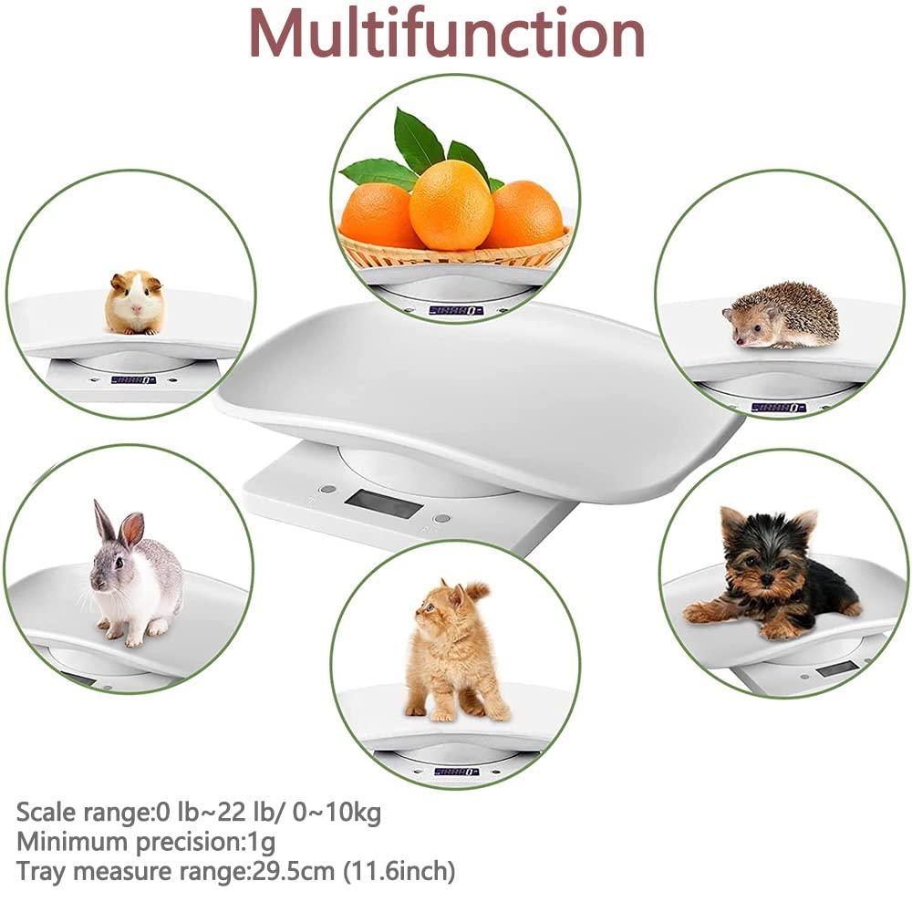 Precision Digital Pet Bathroom Scale Small Animal Dog Cat Weight LCD  Display New