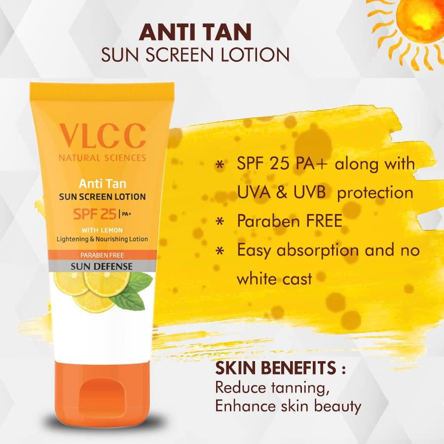 VLCC Anti Tan Sun Screen Lotion SPF 25 150g