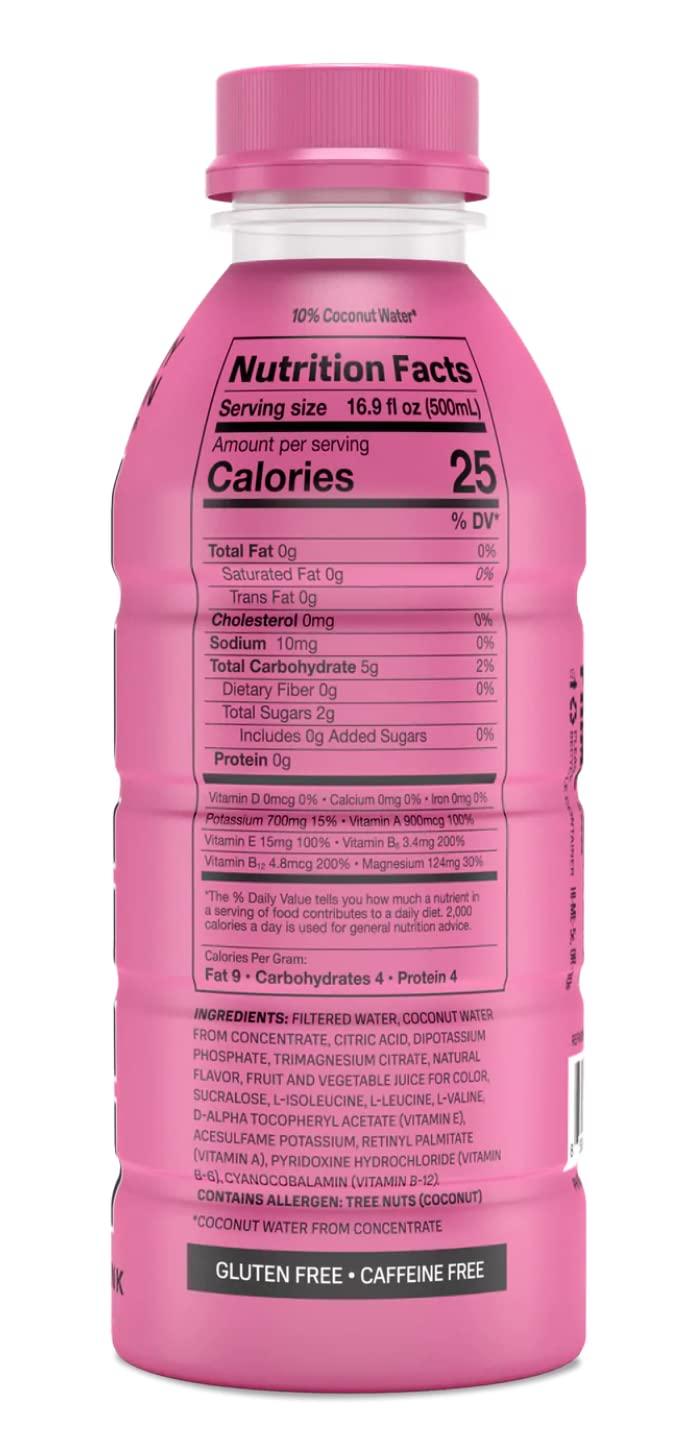 Prime Hydration Drink Variety Pack 16.9 fl oz 7 Pack by Sivint New