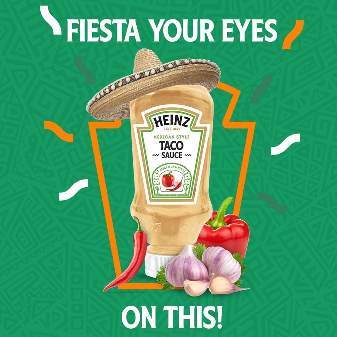 Heinz Taco Sauce spicy chilli and garlic mayonnaise 220ml