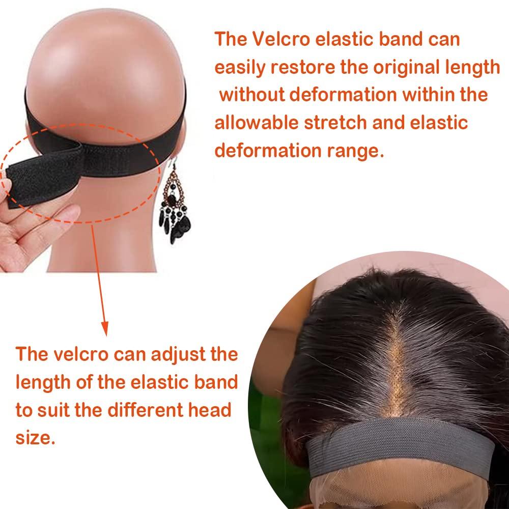 8-Piece Wig Install Kit for Lace Frontal Wigs: Edge Laying Scarf