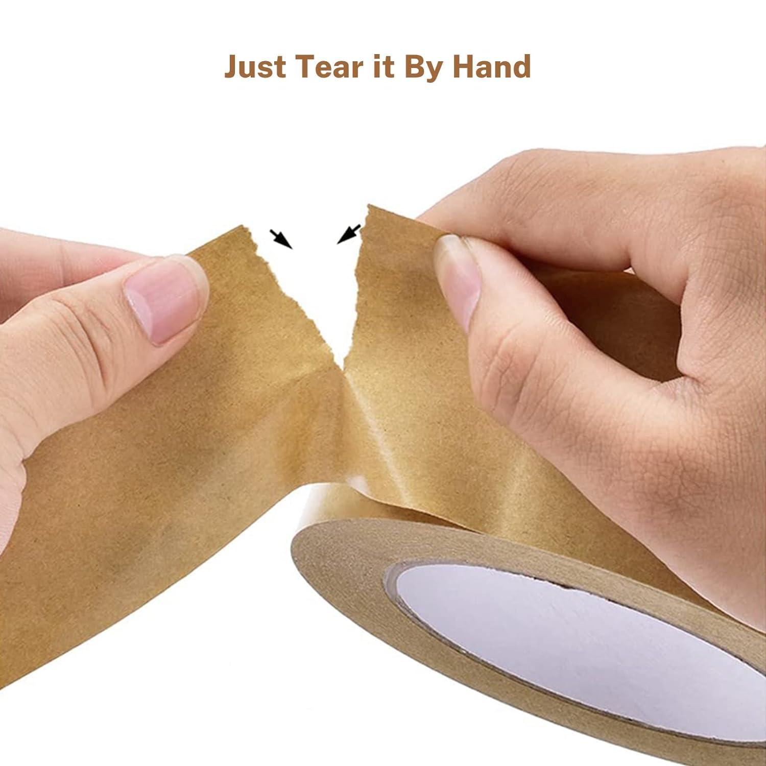 Adhesive shop kraft paper