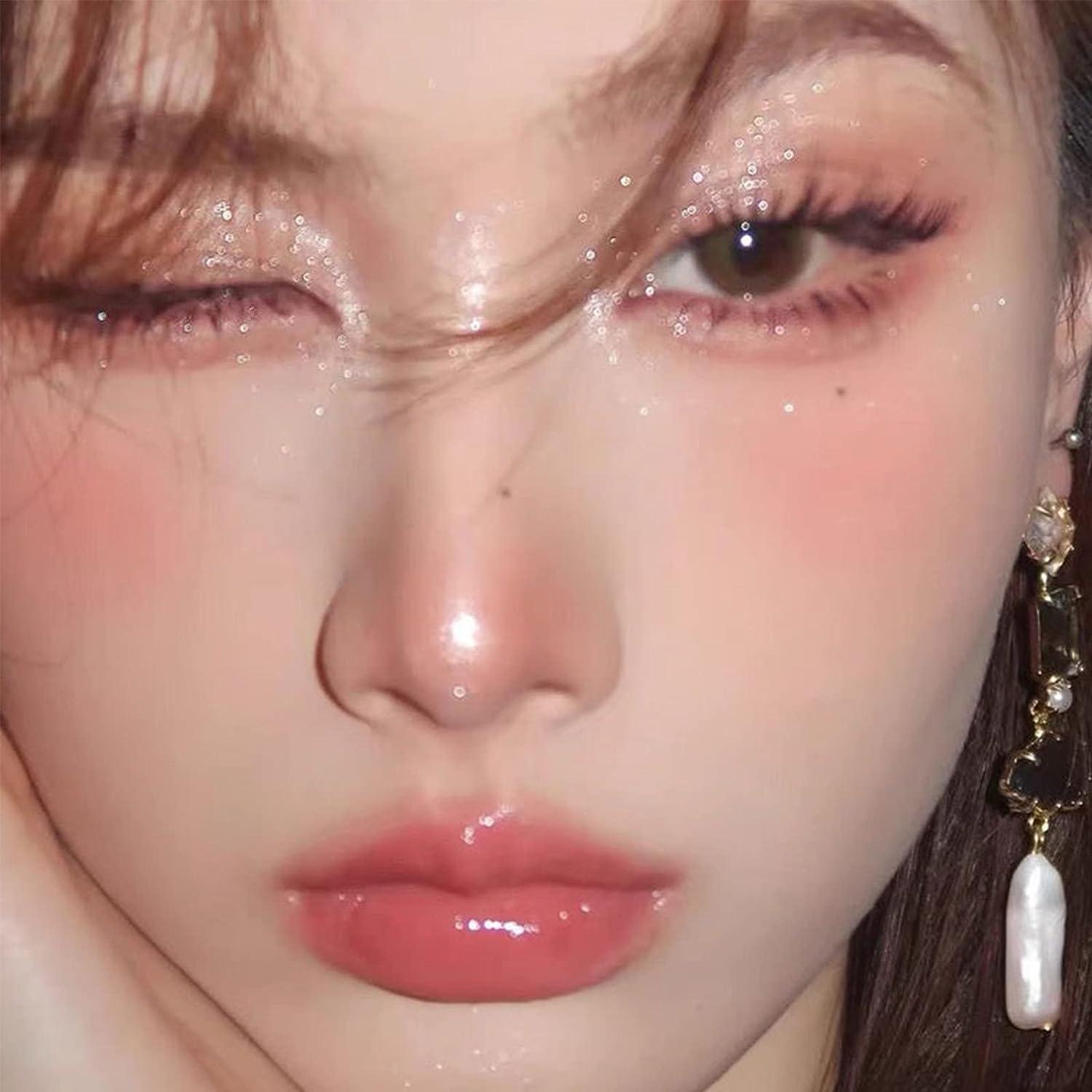 Erinde Shimmer Glitter Eyeshadow Palette Korean Eye Glitter Foil