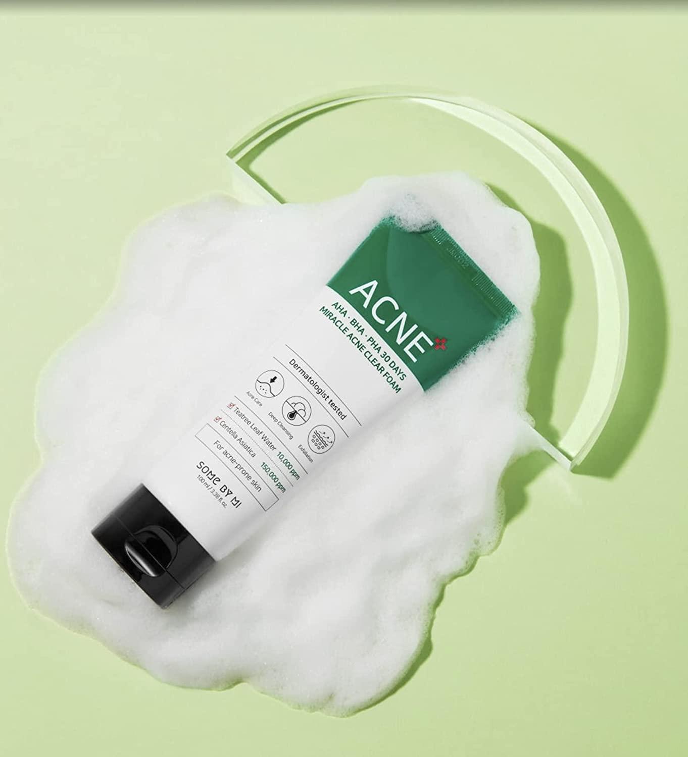 Some By Mi AHA BHA PHA 30 Days Miracle Acne Clear Foam 100 ml
