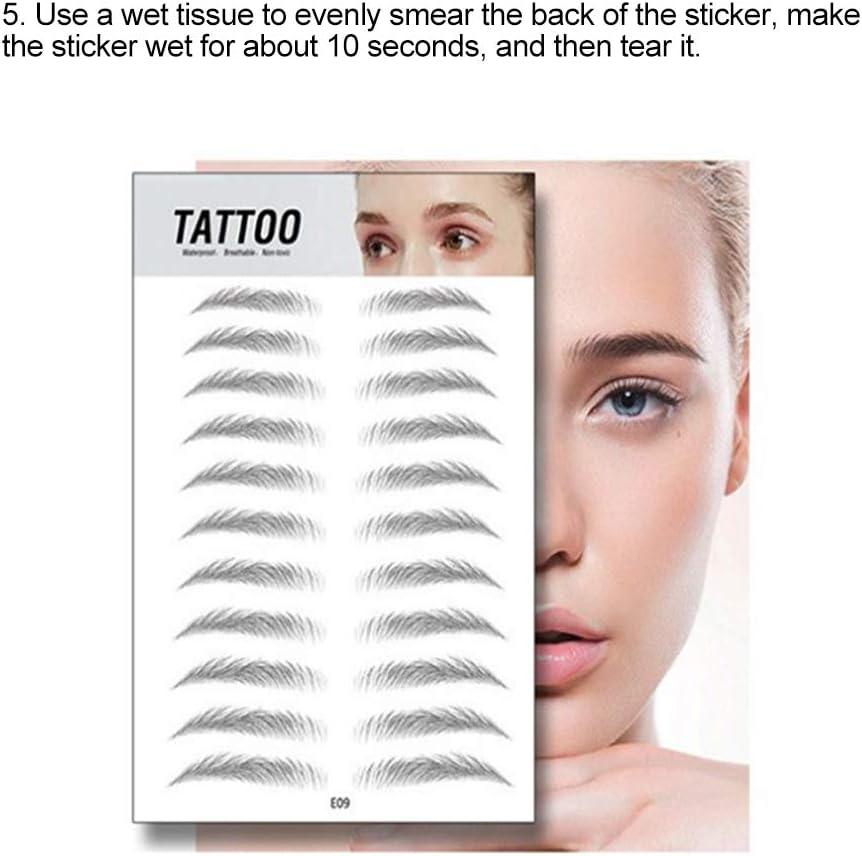 Aresvns Eyebrow Tattoo Sticker 99 Pairs! Fake India | Ubuy