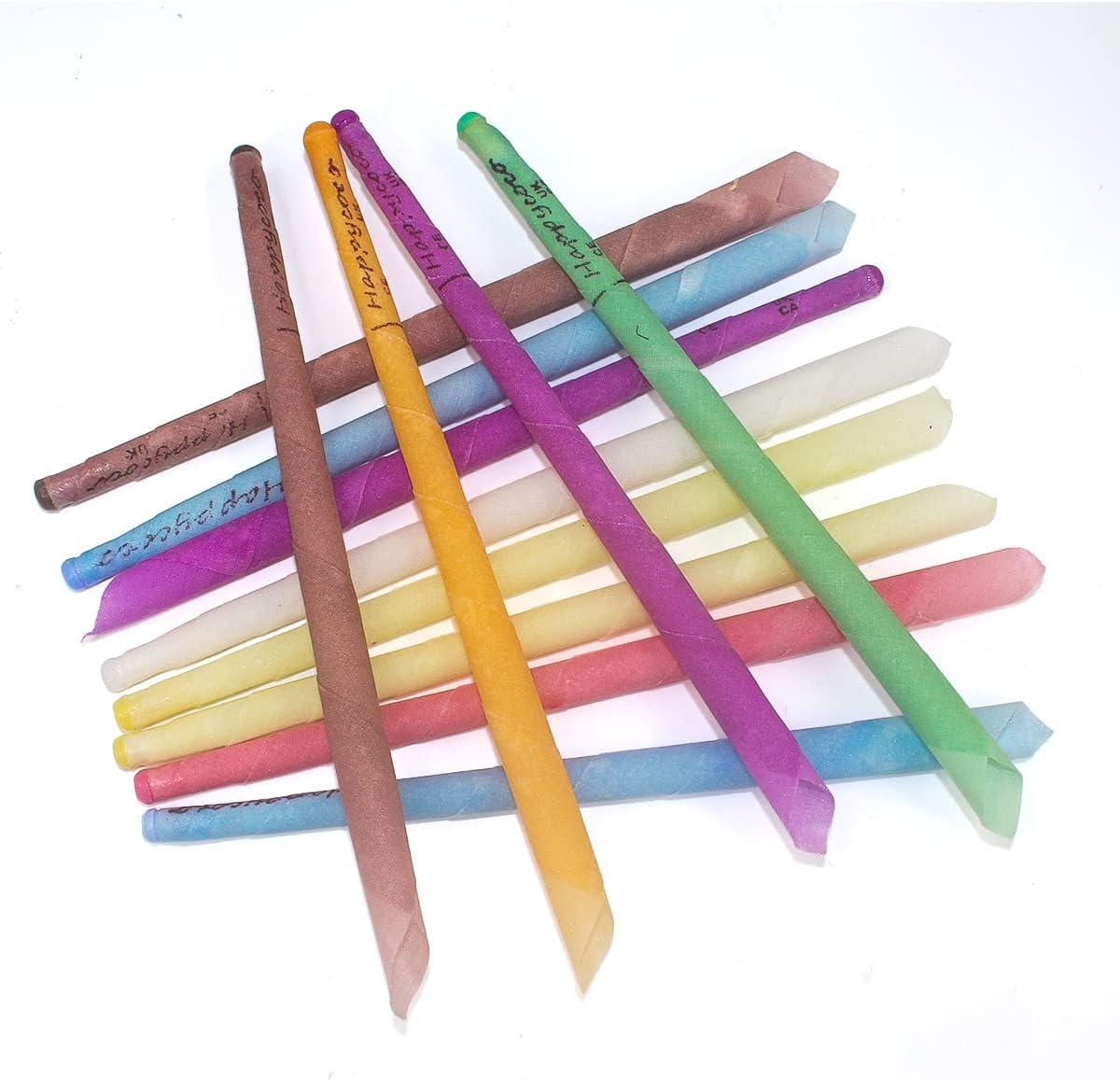 Hopi Ear Candles Aucenix Pure Ear Candles Kit for Ear Blocked NonToxic