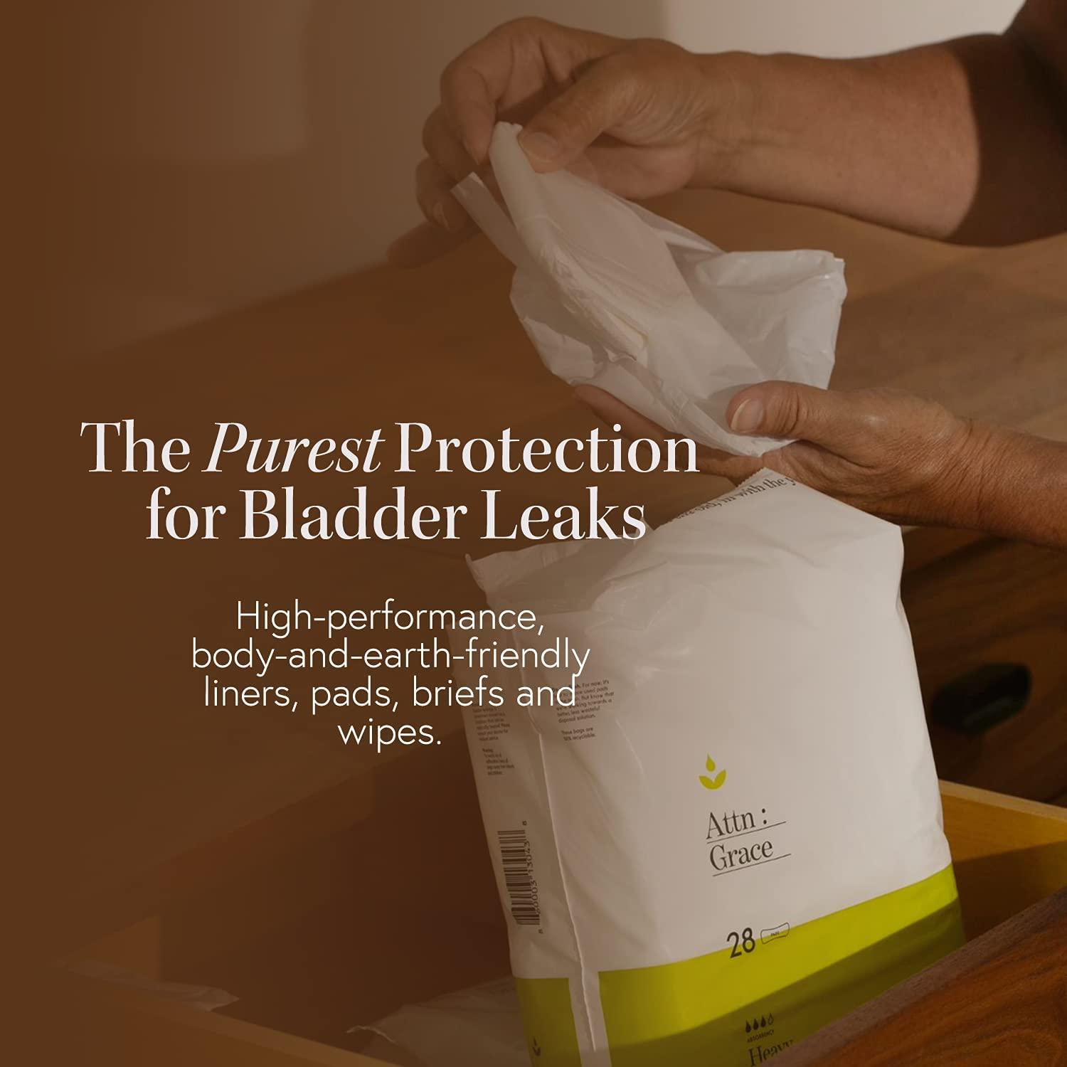 Attn Grace Overnight Heavy Incontinence Pads for Women 28Pack Max