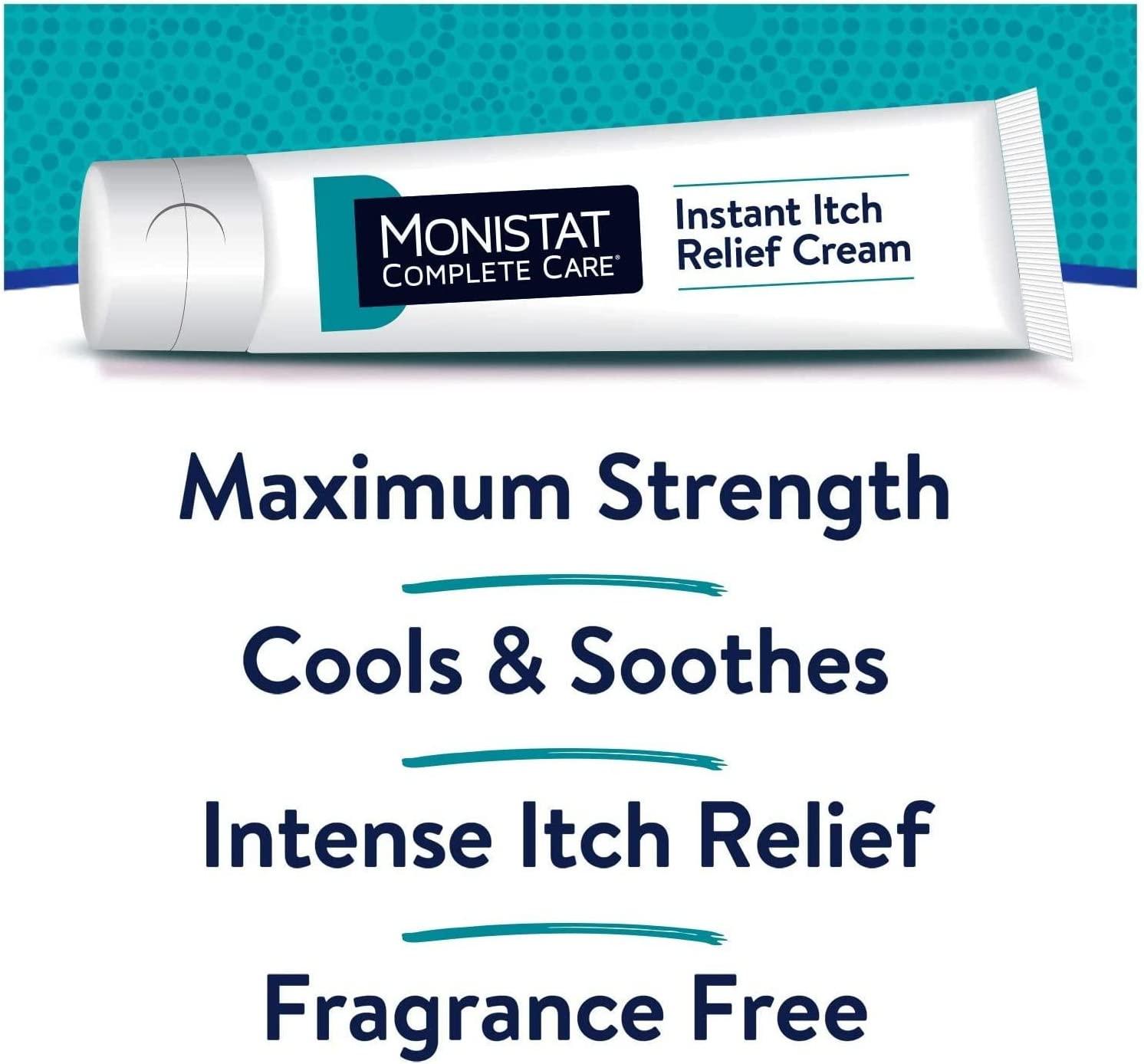 Monistat Care Relief Pack, Chafing Relief Powder Gel & Intense Itch