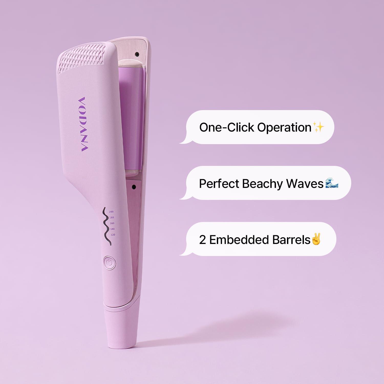 VODANA Professional Triple Flow Hair Waver - 1.25