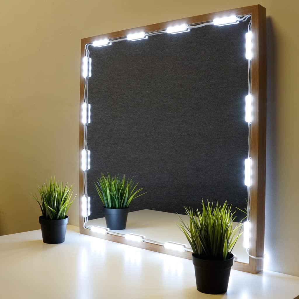 Crystal Vision Make up Mirror LED Light Kit Provided by Samsung for