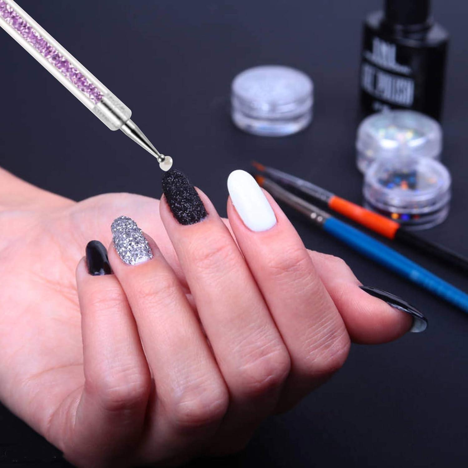 Amazon.com : Beatifufu 5pcs 2 Way Nail Silicone Pen Kit De Manicura Nail Pen  Brush Nail 2 Head Silicone Pen Nail Dot Pens Nails Gel Nail Brush Nail Kit  Nail Painting Tools