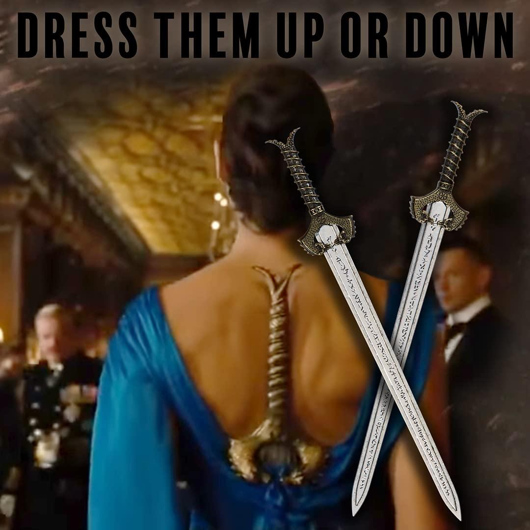 DC Comics Wonder Woman Sword Hair Pins - One Size | Buy Now with Express International Delivery | GoSupps.com DC Comics Wonder Woman Sword Hair Pins - One Size | Buy Now with Express International Delivery | GoSupps.com