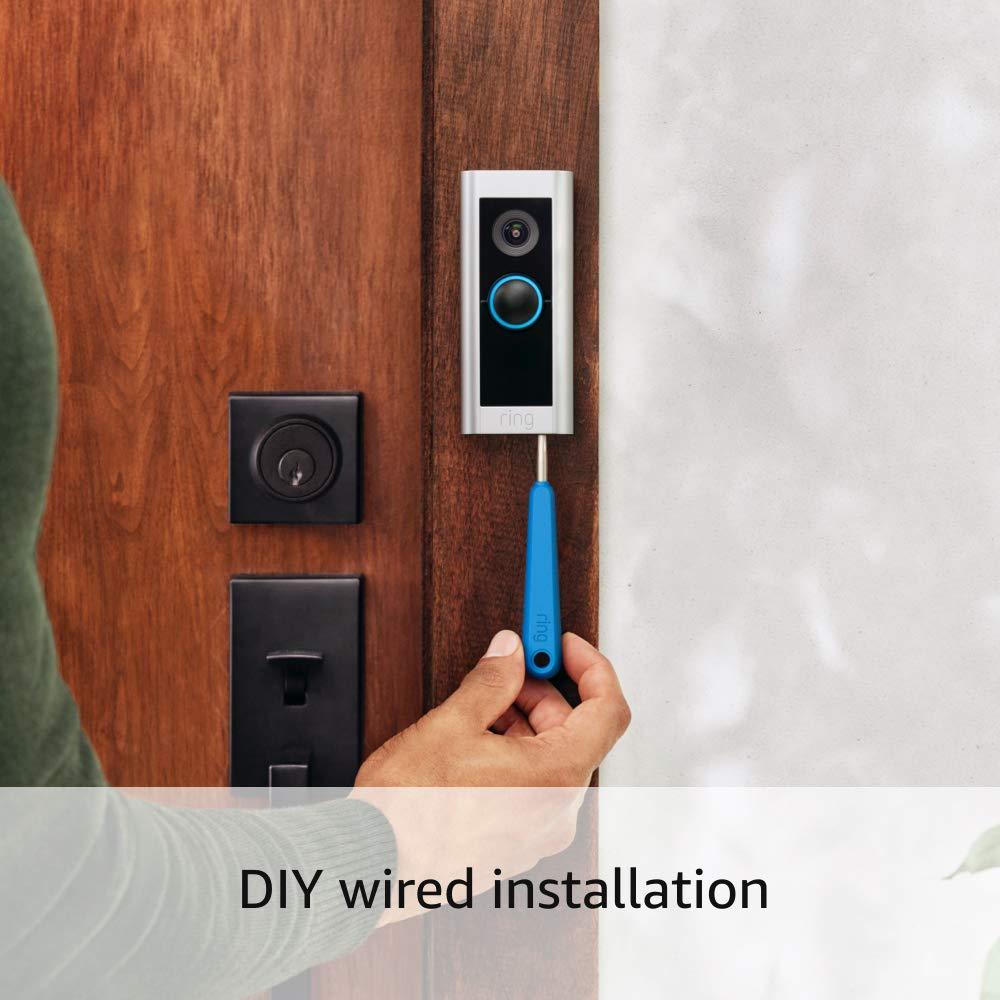 Ring Video Doorbell Wired Convenient, essential features in a slimmed-down  design, pair with Ring Chime to hear audio notifications in your home  (existing doorbell wiring required) - 2021 release - Newegg.com