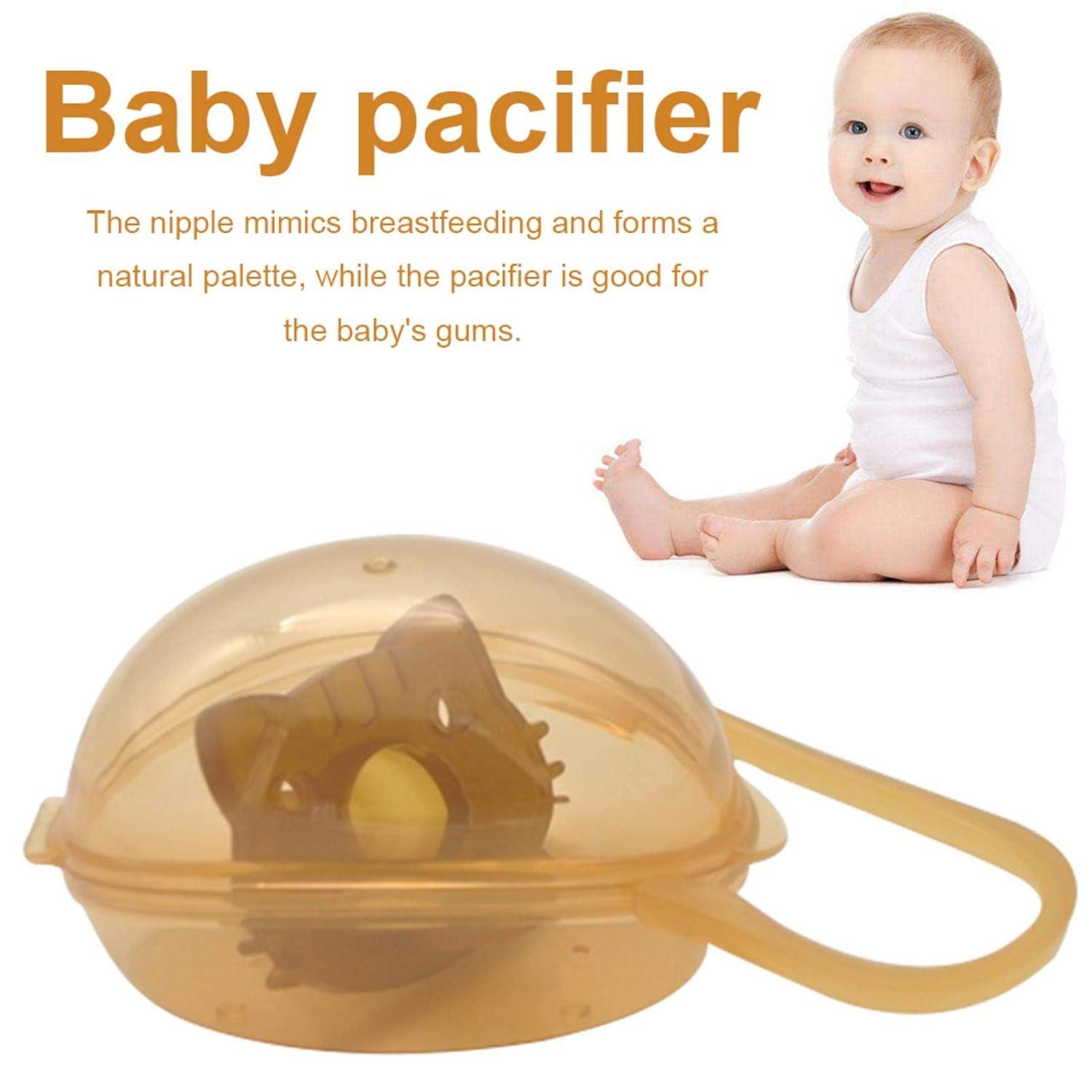 Duhe189014 Baby Newborn Soothie Pacifier 100% Silicone