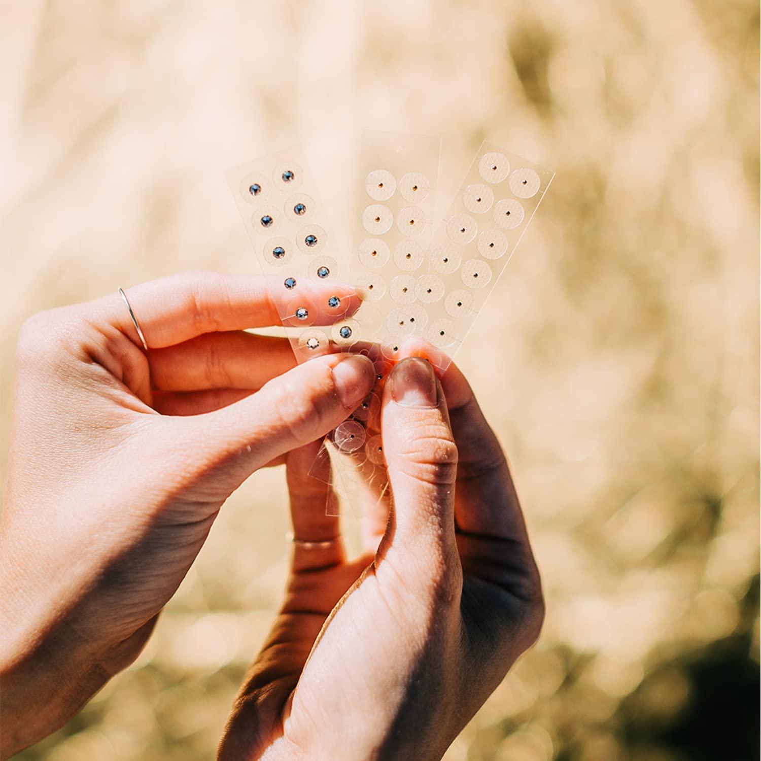 NAO Wellness Swarovski Ear Seeds Acupuncture Kit 20 Crystal Beads for