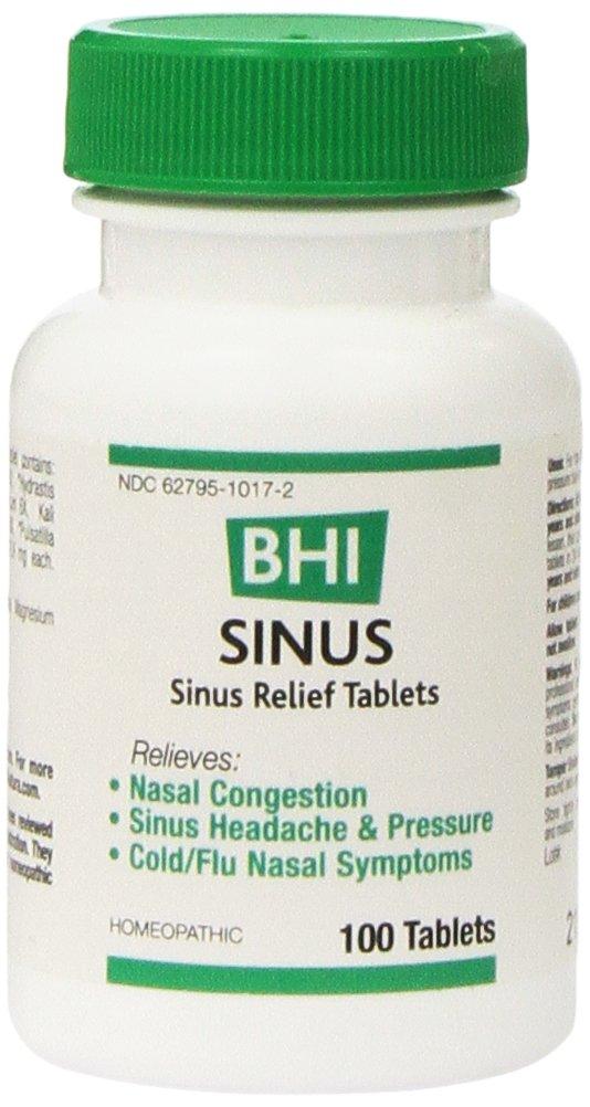 BHI Sinus Relief Tablets 100 Ct