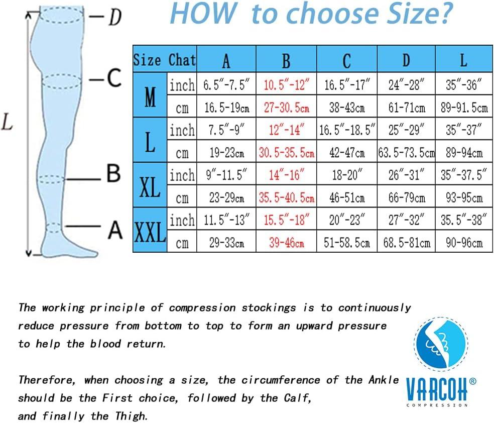 VARCOH Compression Socks for Women Compression Tights Compression
