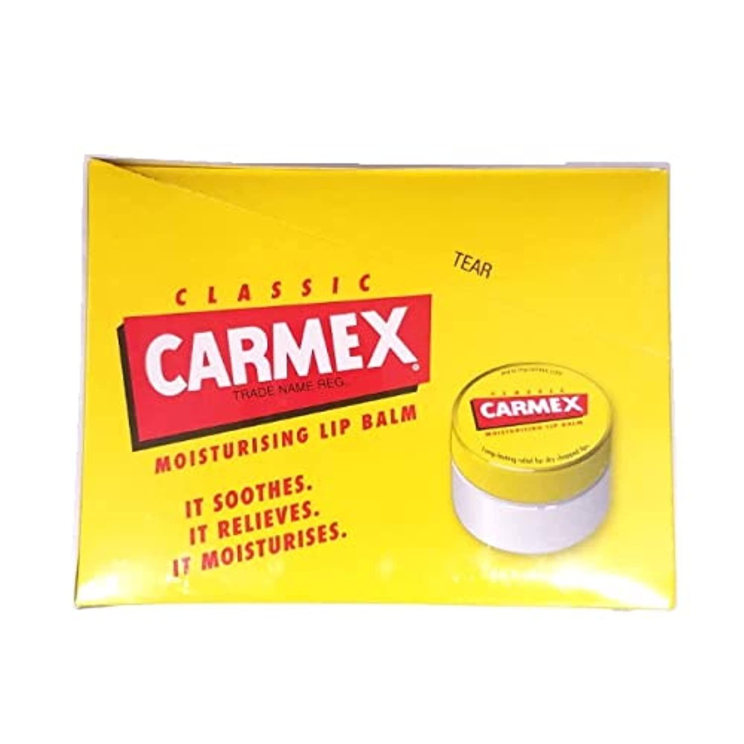 CARMEX Original Lip Balm Original Display 12 Piece Set
