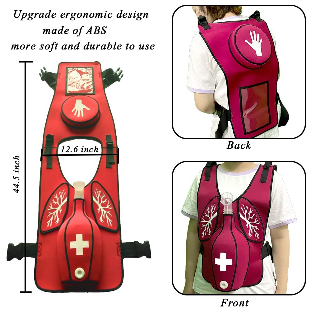 Anti Choking Obstruction Trainer Vest, Airway Obstruction Simulation  Training Wearing Vest, CPR First Aid Training, First Aid Teaching Practice  for