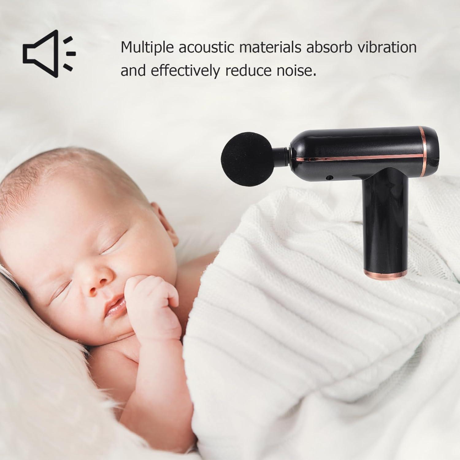 vibrating back massager handheld LCD Display Therapy Recovery Massage Gun Multiple Speed Deep Tissue Vibration  Percussion Massager - Massage Gun, Vibartion Massage Gun main image 0