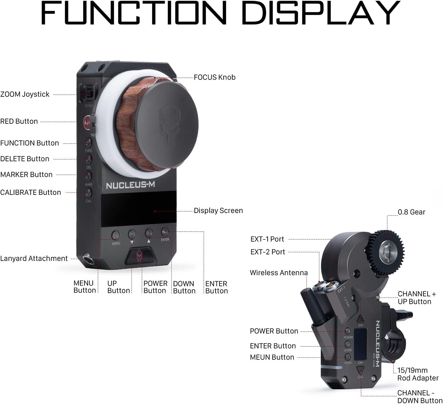 Tilta Nucleus-M Wireless Follow Focus System Partial Kit IV Tilta Nucleus-M Wireless Follow Focus System Partial Kit IV