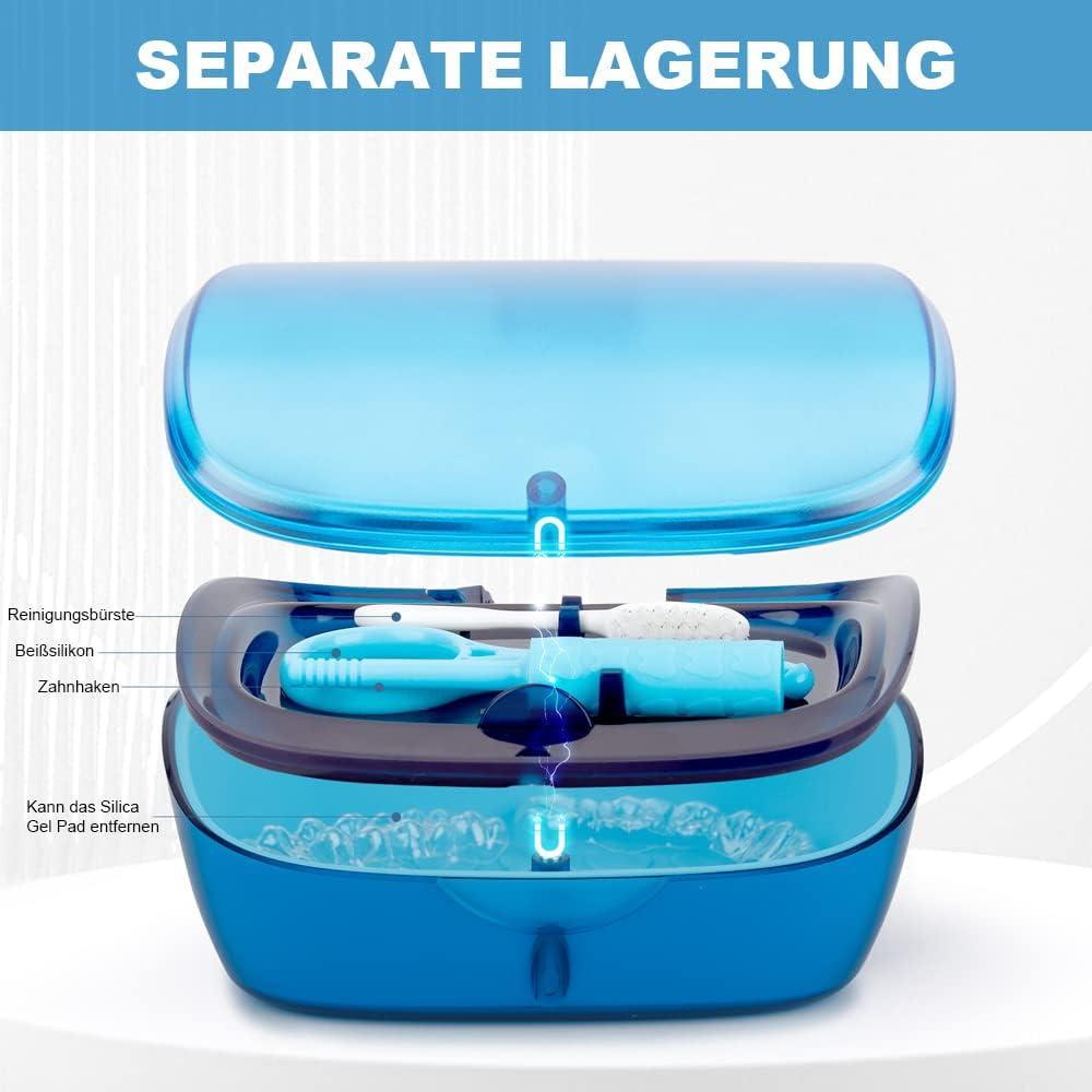 Orthodontic Retainer Braces Storage Box Retainer Braces Clean Soak Container Cleaning Tooth - View #4