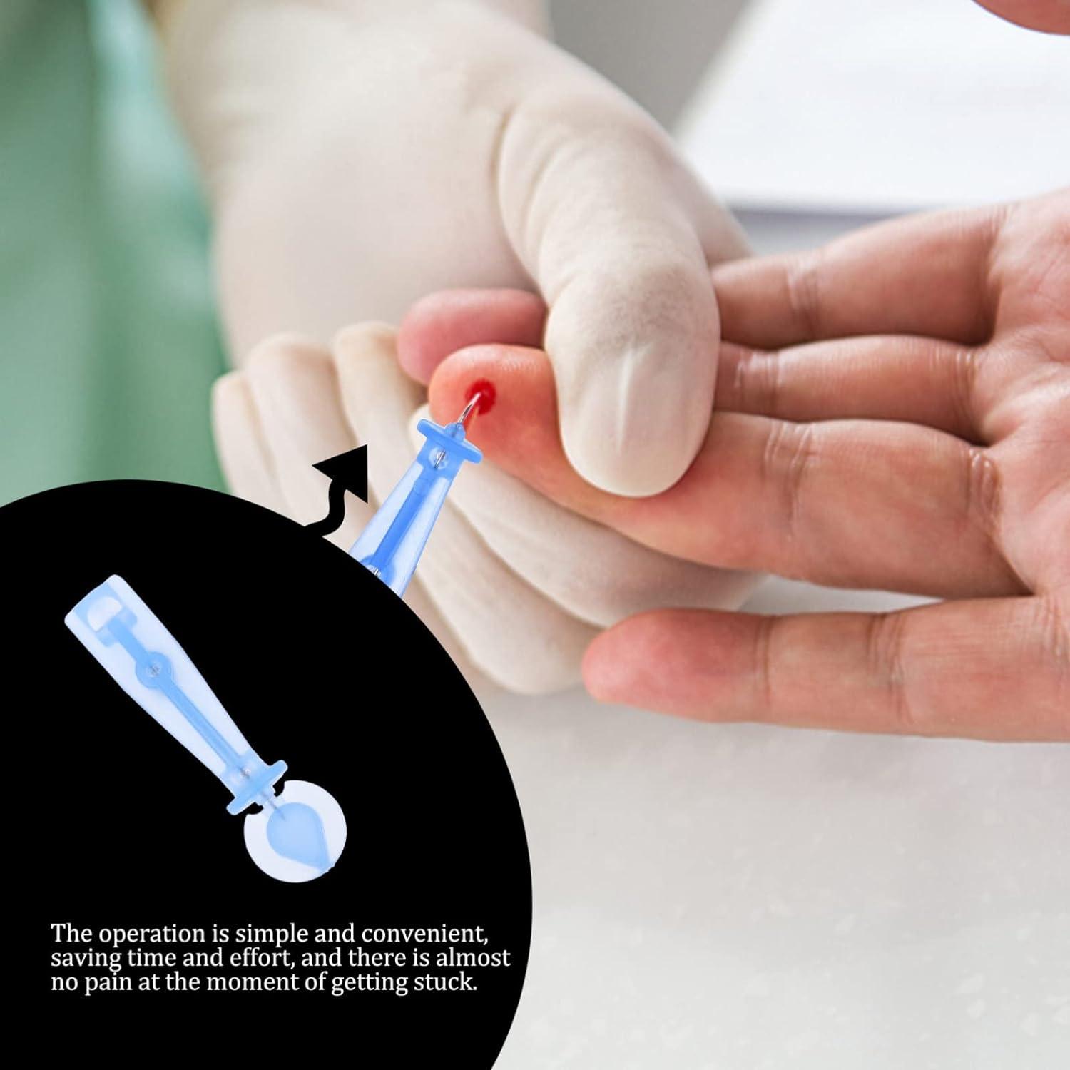 200pcs 30G Twist Top Lancets for Blood Testing Disposable Lancing