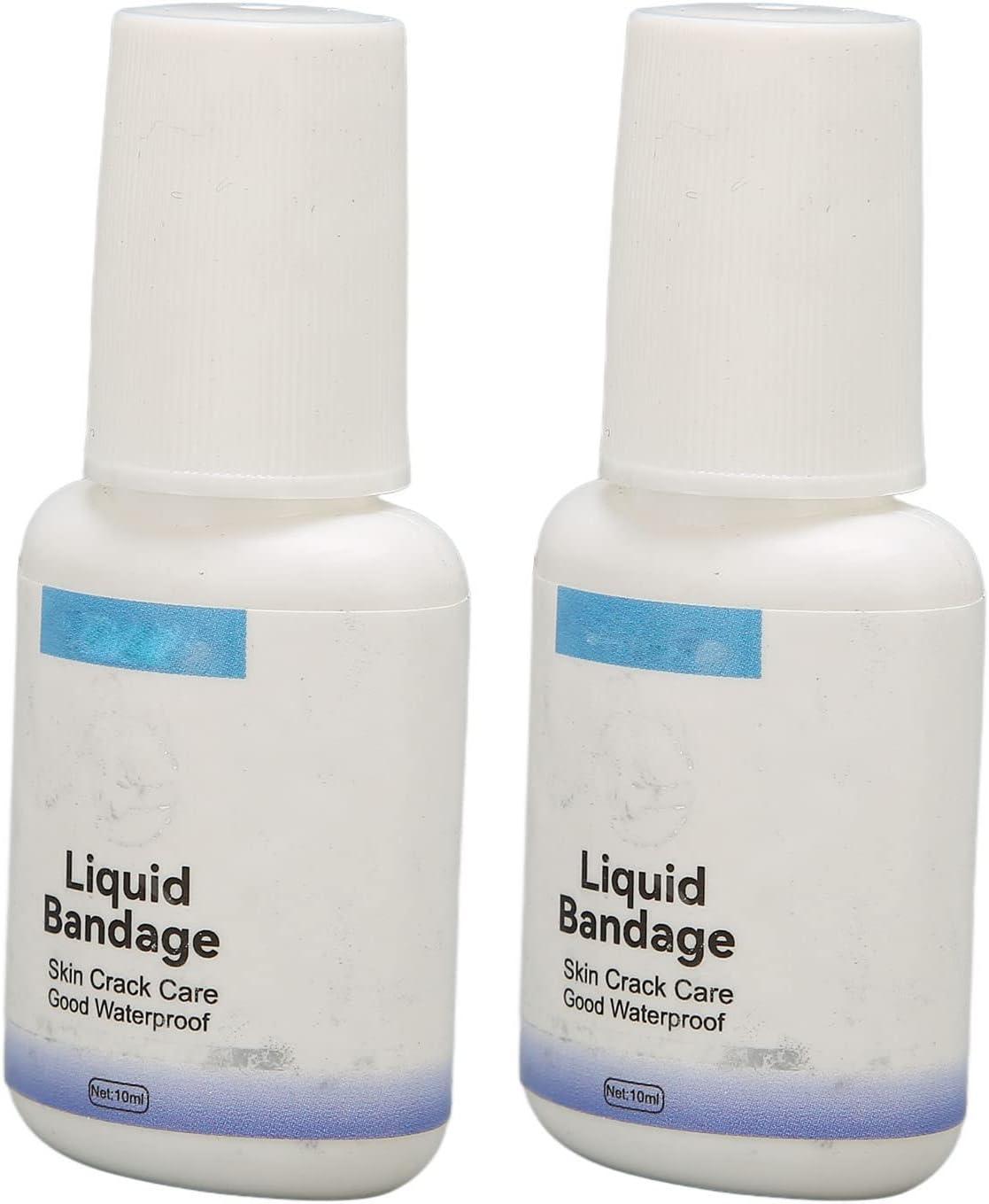 Liquid Bandages 2pcs Liquid Band Aid Waterproof No Sting Breathable QuickDry Wounds Care Gel