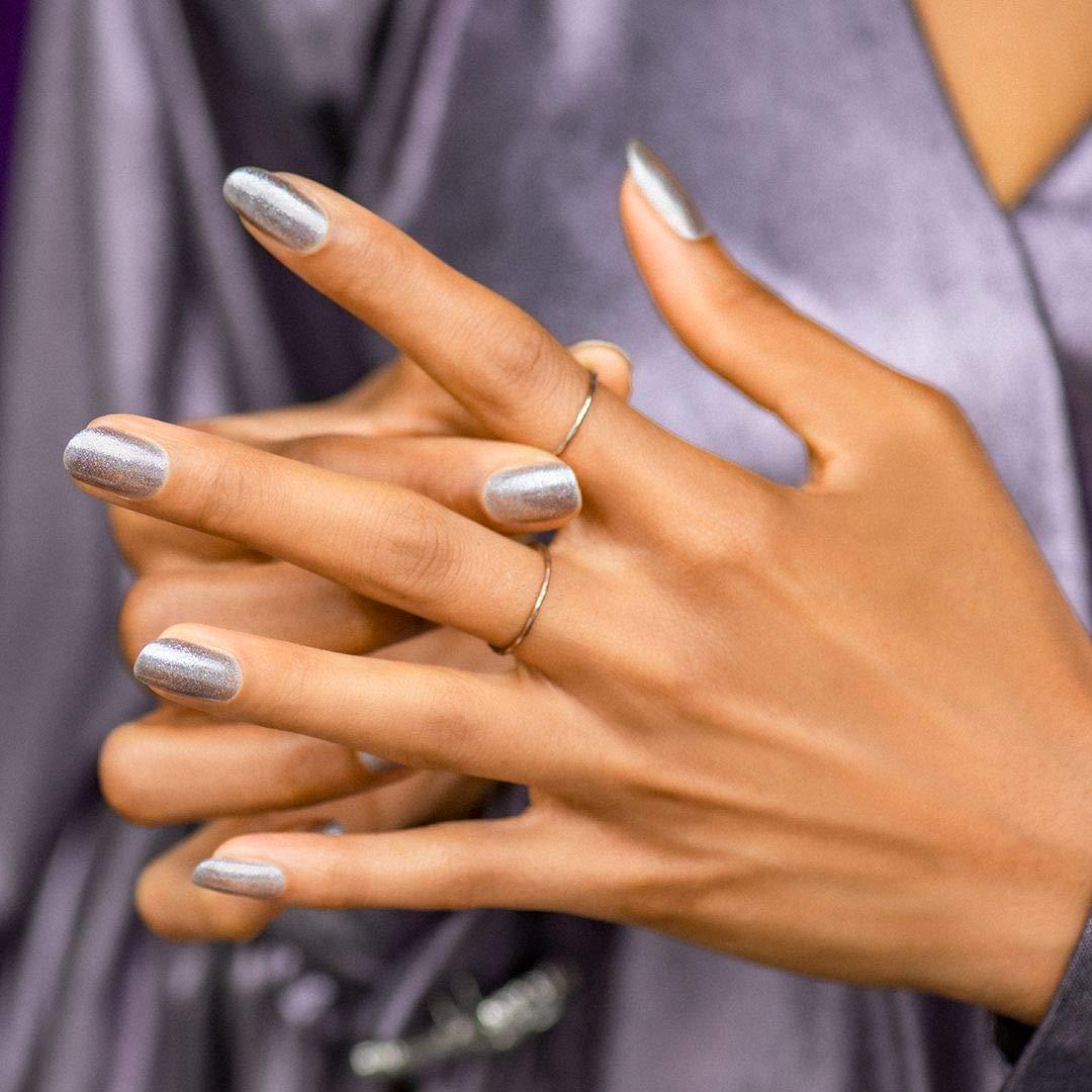 OPI Infinite Shine 2 LongWear Lacquer, OPI Nails the Runway, Gray LongLasting Nail Polish