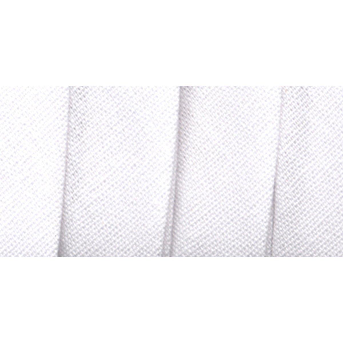 Double Fold Bias Tape Extra Wide 1/2 x 3 Yards White Each White