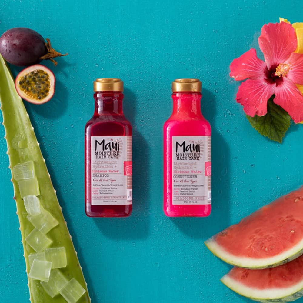 Maui Moisture Lightweight Hydration + Hibiscus Shampoo + Conditioner