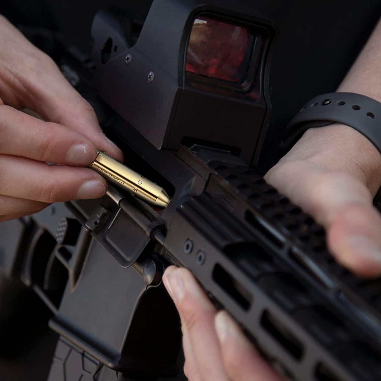 MidTen .243 308 Bore Sight Red Dot Boresighters 308 with Three Batteries