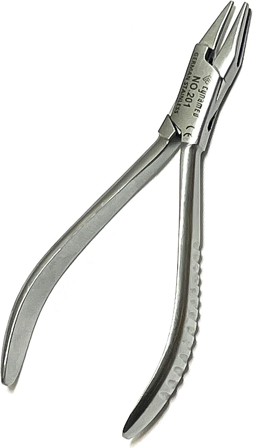 Premium German Stainless Orthodontic Aderer Plier 3 Prong Dental Wire